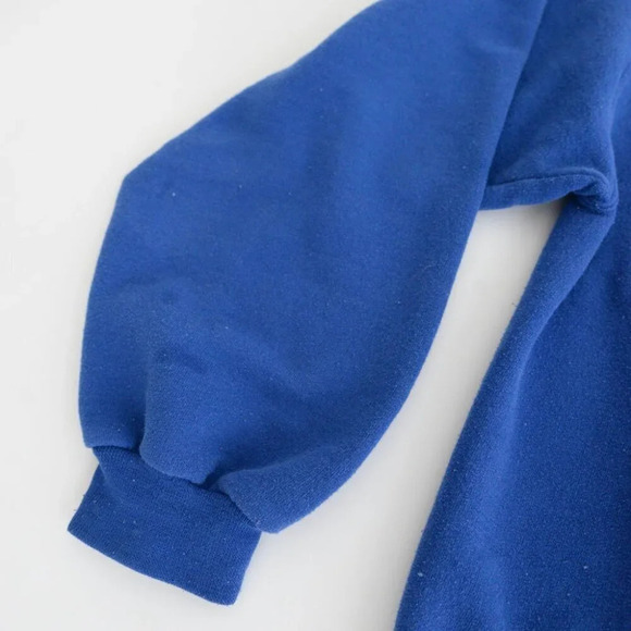 Vintage Jerzees Blue Florida Sailing  Crewneck Sweater Coastal Boating L - Picture 8 of 12